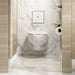 KOHLER K-61TB10S50-0WH Mach Flex Glass faceplate for concealed touchless toilet flushometer, dual-flush (1.1 / 1.28 gpf),...