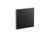 KOHLER K-61TB10U50-7BK Mach Flex Glass Faceplate for Concealed Touchless Toilet Flushometer, Dual-flush (1.1 / 1.6 GPF), Poli