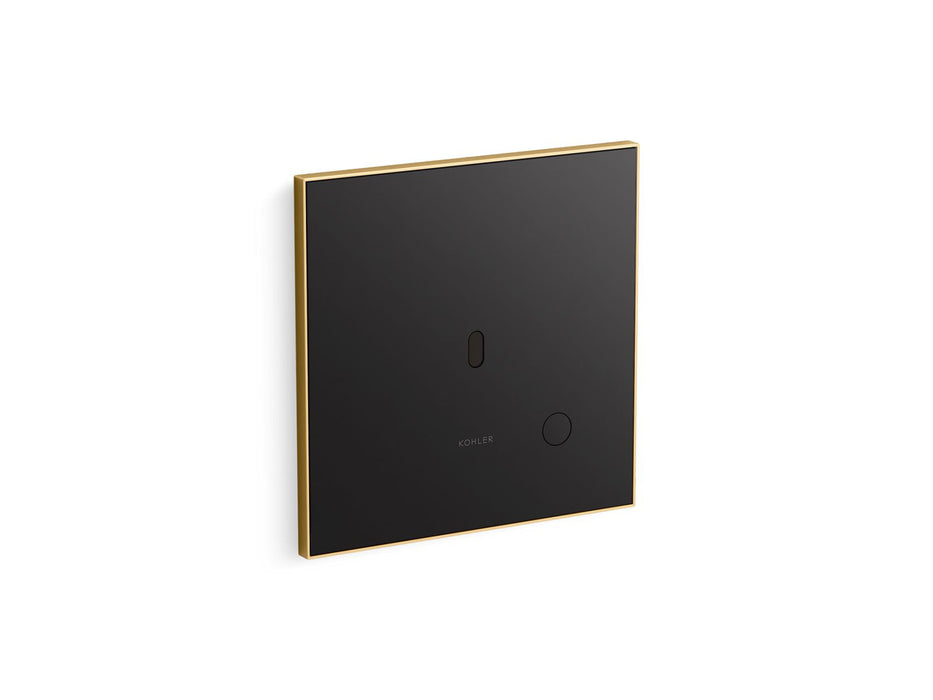 KOHLER K-61TB10U50-7BK Mach Flex Glass Faceplate for Concealed Touchless Toilet Flushometer, Dual-flush (1.1 / 1.6 GPF), Vibr