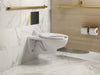 KOHLER K-61TB10U50-7BK Mach Flex Glass Faceplate for Concealed Touchless Toilet Flushometer, Dual-flush (1.1 / 1.6 GPF), Vibr