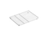 KOHLER K-6237 Riverby Left-hand sink rack, stainless steel