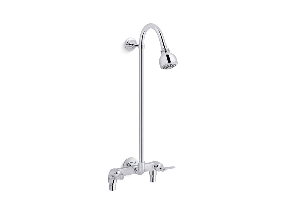 KOHLER K-630T40-4AG Triton Bowe Industrial exposed shower, polished chrome