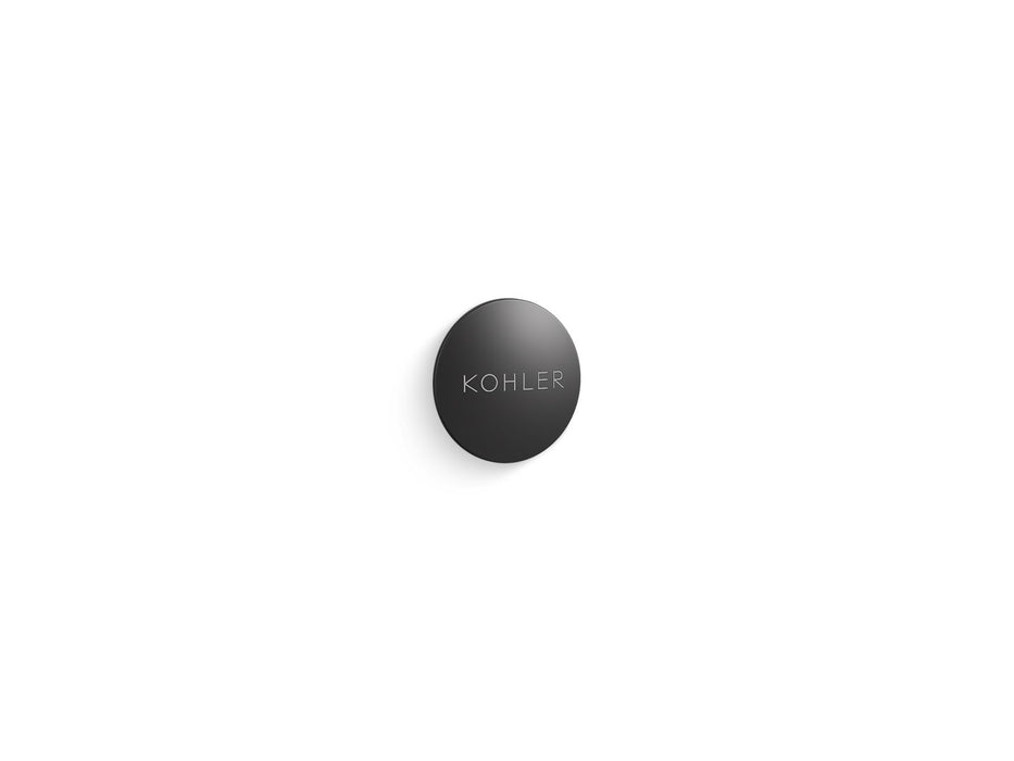KOHLER K-6324 Iron Plains Overflow cap for Iron Plains bathroom sinks, matte black