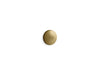 KOHLER K-6324 Iron Plains Overflow cap for Iron Plains bathroom sinks, vibrant brushed moderne brass
