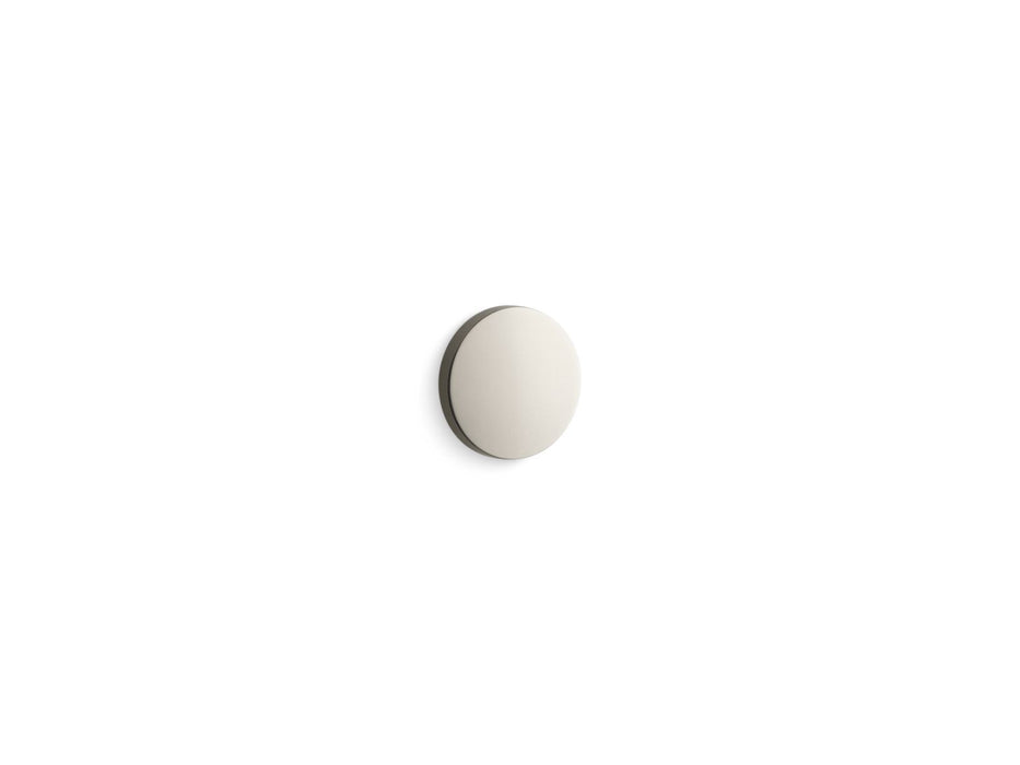 KOHLER K-6324 Iron Plains Overflow cap for Iron Plains bathroom sinks, vibrant polished nickel