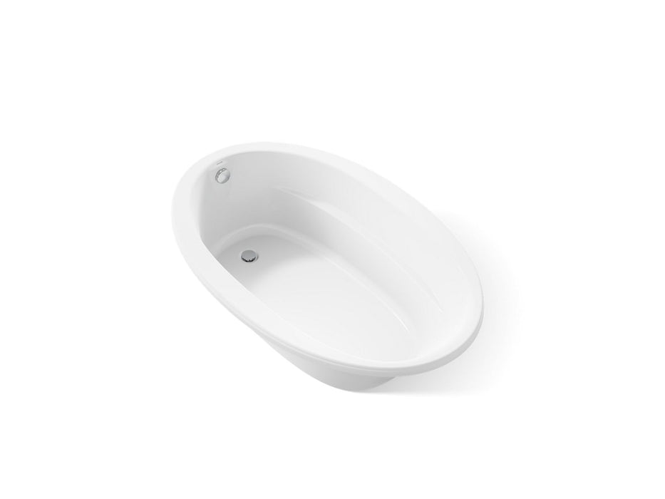 KOHLER K-6346 Sunward 66" x 42" drop-in bath, white