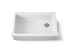 KOHLER K-6351-0 K-6351 Hayridge Whitehaven 35-11/16" Undermount Single-bowl Farmhouse Kitchen Sink