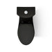 KOHLER K-6355 Persuade Two-piece elongated toilet with skirted trapway, dual-flush, black black - view 4