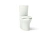 KOHLER K-6355 Persuade Two-piece elongated toilet with skirted trapway, dual-flush, dune