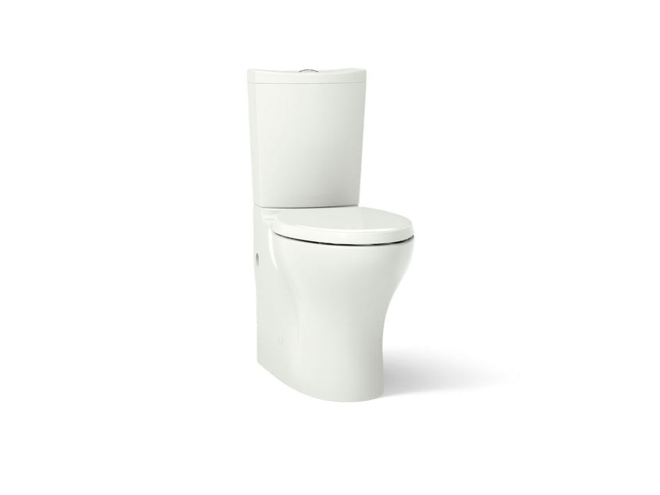 KOHLER K-6355 Persuade Two-piece elongated toilet with skirted trapway, dual-flush, dune