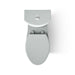 KOHLER K-6355 Persuade Two-piece elongated toilet with skirted trapway, dual-flush, ice grey - view 4