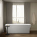 KOHLER K-6367-0 K-6367 Stargaze 72" x 36" Freestanding Bath with Fluted Shroud, white - view 5