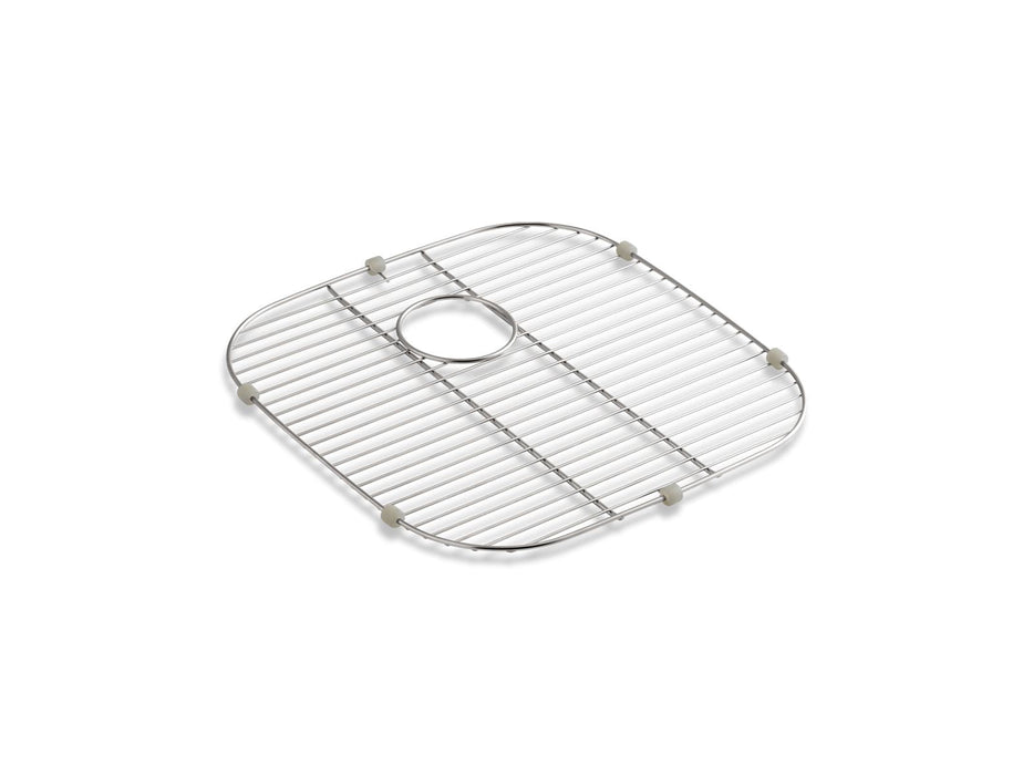 KOHLER K-6389 Undertone Stainless steel sink rack, 17-9/16" x 17-3/4" for K-3356 Undertone and K-3356-HCF Undertone...
