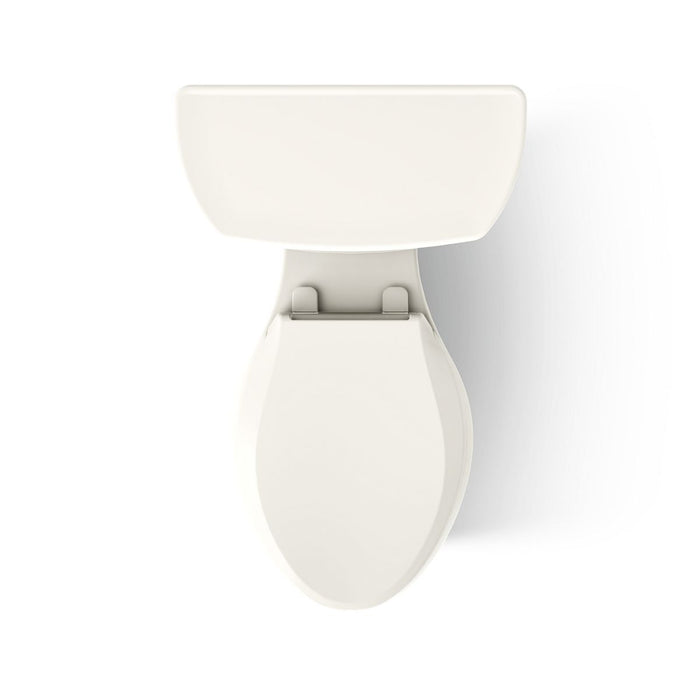 KOHLER K-6393-RA Highline ComForteeight Two-piece elongated dual-flush chair height toilet with right-hand trip lever and...