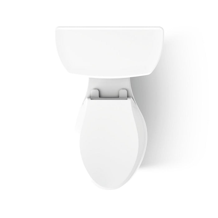 KOHLER K-6393-RA Highline ComForteeight Two-piece elongated dual-flush chair height toilet with right-hand trip lever and...