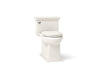 KOHLER K-6428 Memoirs Stately One-piece compact elongated toilet with skirted trapway, 1.28 gpf, biscuit