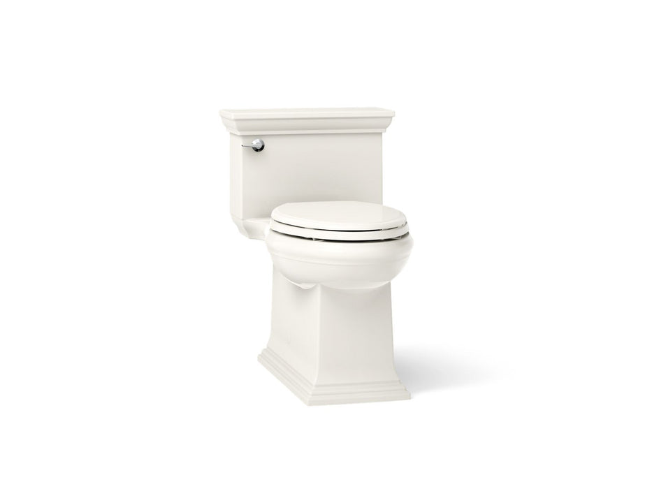 KOHLER K-6428 Memoirs Stately One-piece compact elongated toilet with skirted trapway, 1.28 gpf, biscuit