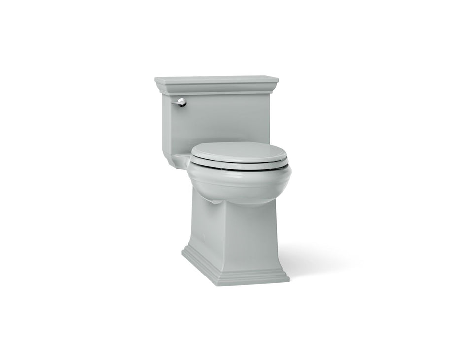 KOHLER K-6428 Memoirs Stately One-piece compact elongated toilet with skirted trapway, 1.28 gpf, ice grey