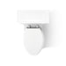 KOHLER K-6428 Memoirs Stately One-piece compact elongated toilet with skirted trapway, 1.28 gpf, white - view 4