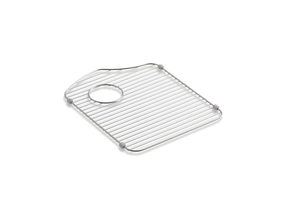 KOHLER K-6483 Octave Left-hand sink rack for Octave K-3842 and K-3843, stainless steel