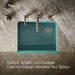 KOHLER K-6486 Whitehaven 29-1/2" undermount single-bowl farmhouse kitchen sink, teal - view 3