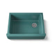 KOHLER K-6486 Whitehaven 29-1/2" undermount single-bowl farmhouse kitchen sink, teal - view 5