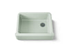 KOHLER K-6487 Whitehaven 29-3/4" undermount single-bowl farmhouse kitchen sink, aspen green