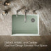 KOHLER K-6487 Whitehaven 29-3/4" undermount single-bowl farmhouse kitchen sink, aspen green - view 3