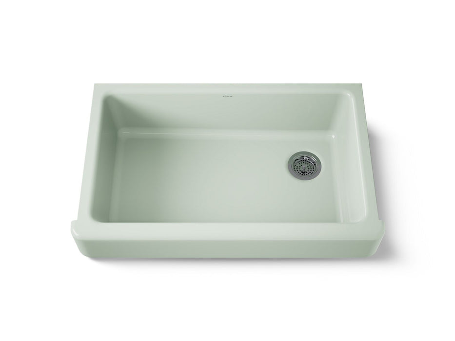 KOHLER K-6488 Whitehaven 35-1/2" undermount single-bowl farmhouse kitchen sink