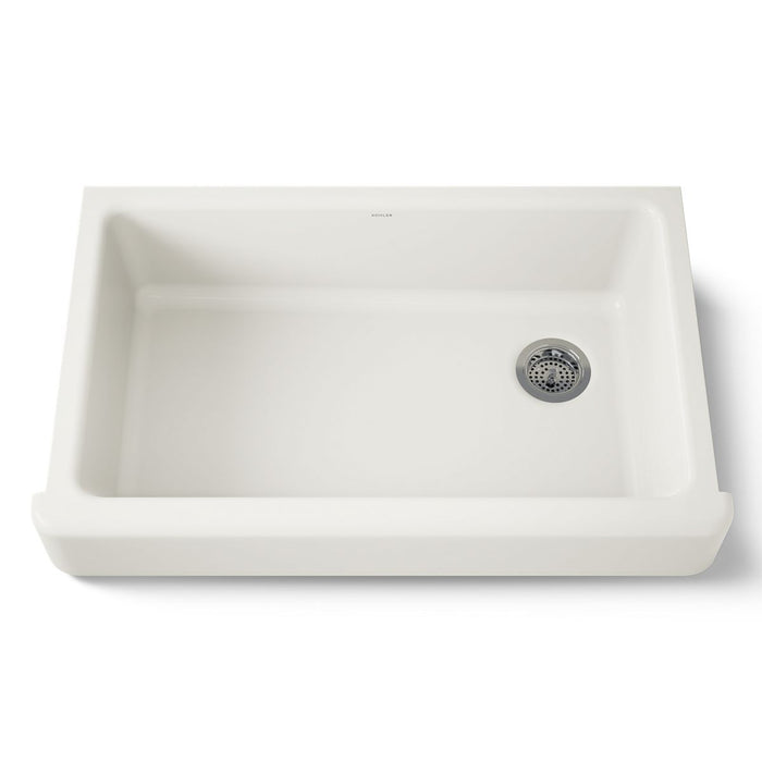 KOHLER K-6488 Whitehaven 35-1/2" undermount single-bowl farmhouse kitchen sink