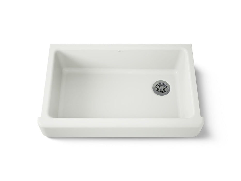 KOHLER K-6488 Whitehaven 35-1/2" undermount single-bowl farmhouse kitchen sink