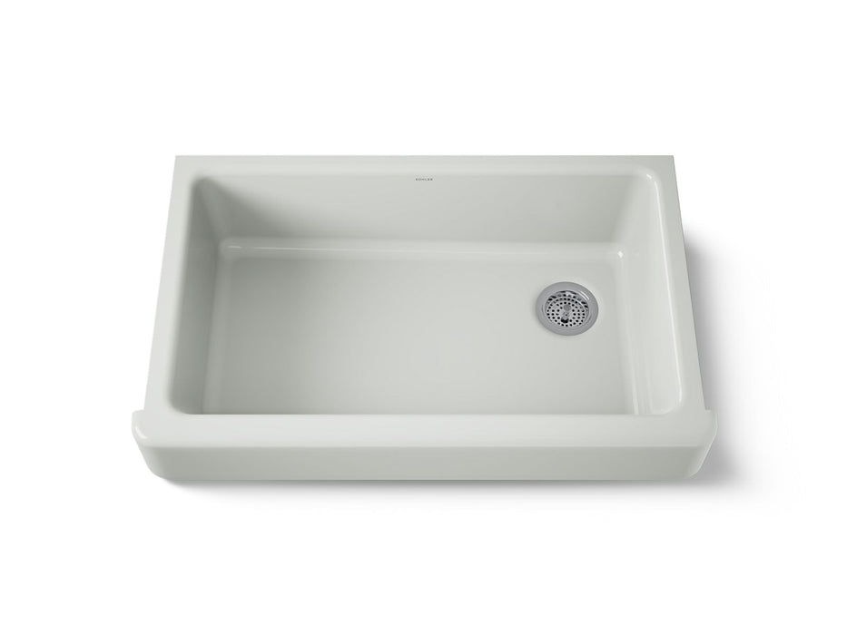 KOHLER K-6488 Whitehaven 35-1/2" undermount single-bowl farmhouse kitchen sink