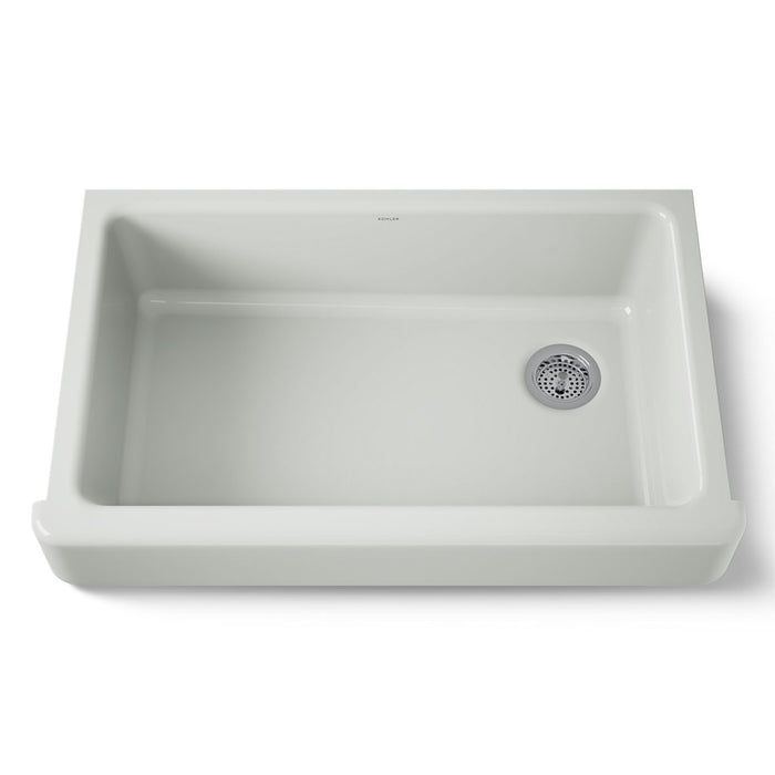 KOHLER K-6488 Whitehaven 35-1/2" undermount single-bowl farmhouse kitchen sink