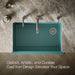KOHLER K-6488 Whitehaven 35-1/2" undermount single-bowl farmhouse kitchen sink, teal - view 4