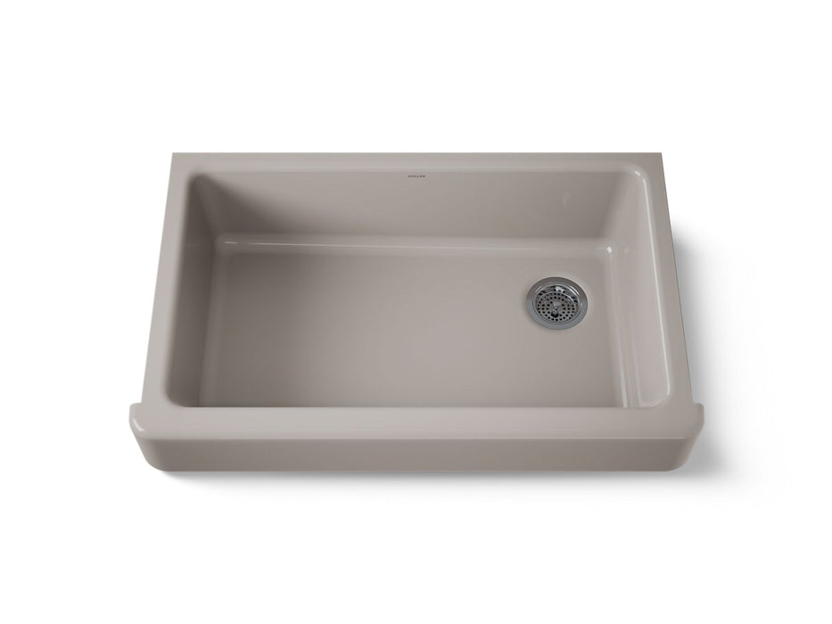 KOHLER K-6488 Whitehaven 35-1/2" undermount single-bowl farmhouse kitchen sink