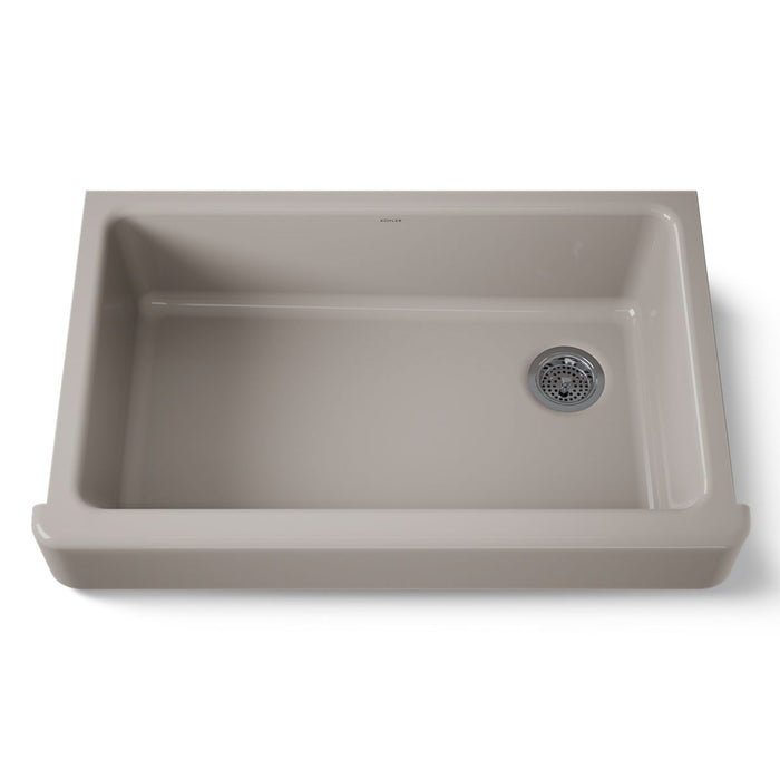 KOHLER K-6488 Whitehaven 35-1/2" undermount single-bowl farmhouse kitchen sink