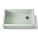 KOHLER K-6489 Whitehaven 35-3/4" undermount single-bowl farmhouse kitchen sink, aspen green - view 5
