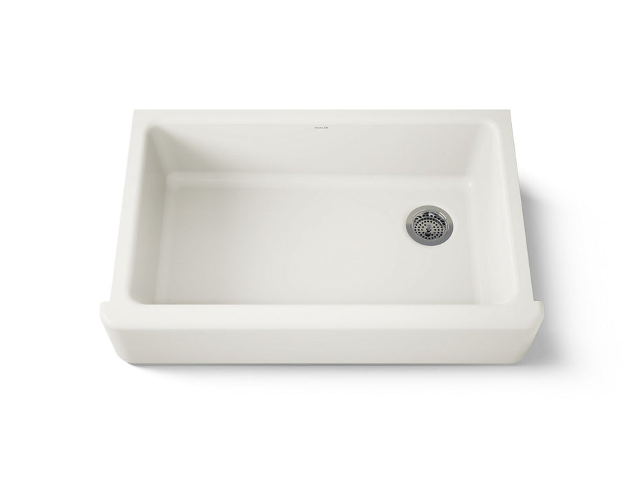 KOHLER K-6489 Whitehaven 35-3/4" undermount single-bowl farmhouse kitchen sink