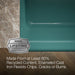 KOHLER K-6489 Whitehaven 35-3/4" undermount single-bowl farmhouse kitchen sink, teal - view 3