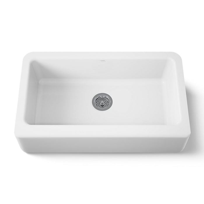 KOHLER K-6546 Dickinson 33" undermount single-bowl farmhouse kitchen sink