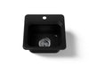 KOHLER K-6579-1 Northland™ 15" Top-mount Single-bowl Bar Sink, black black