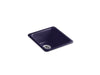 KOHLER K-6584 Iron/Tones 17" top-/undermount single-bowl bar sink, indigo blue