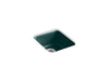 KOHLER K-6584 Iron/Tones 17" top-/undermount single-bowl bar sink, teal