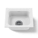 KOHLER K-6589-U Northland 15" undermount single-bowl bar sink, white - view 5