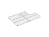 KOHLER K-6638 Whitehaven Sink racks for 30" Whitehaven kitchen sink, stainless steel