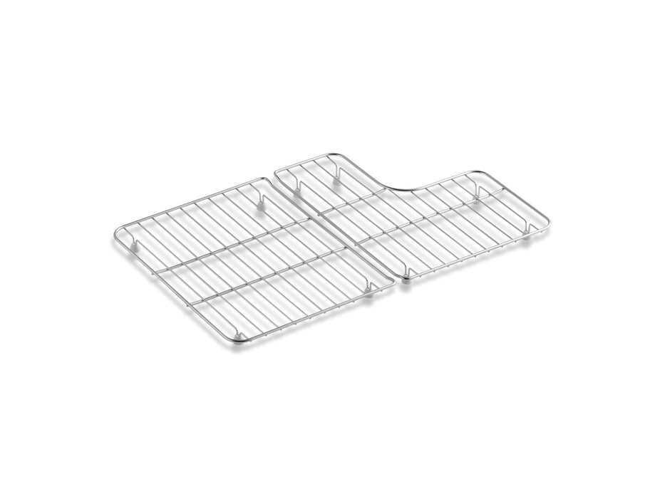KOHLER K-6638 Whitehaven Sink racks for 30" Whitehaven kitchen sink, stainless steel