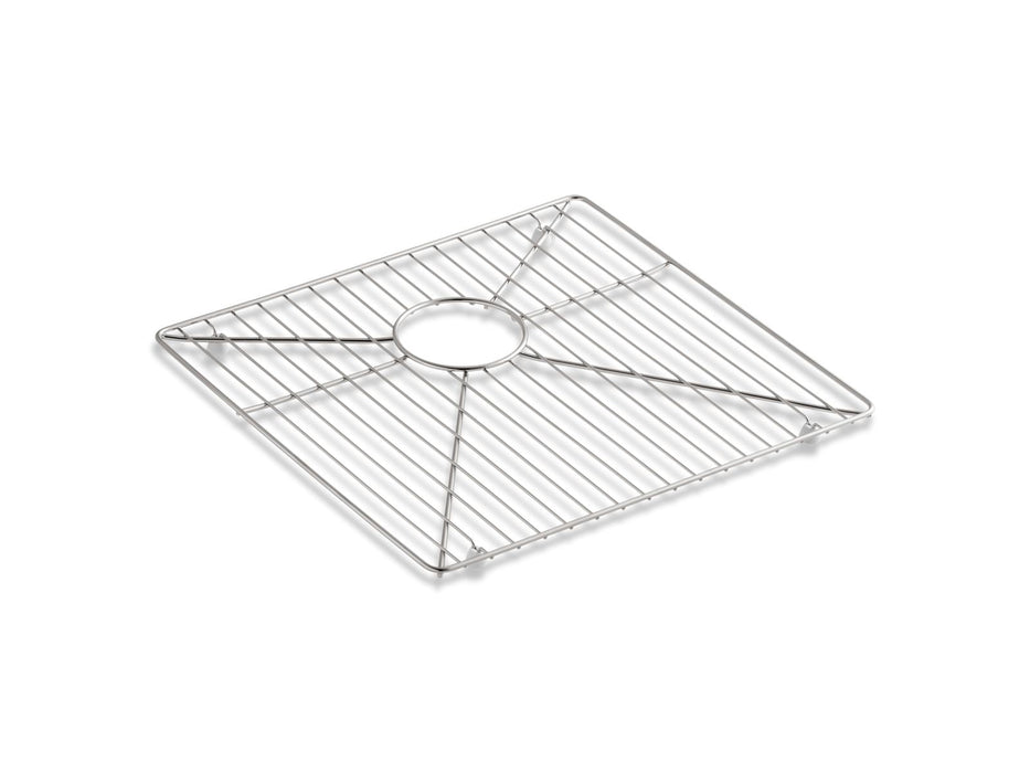 KOHLER K-6646 Vault Strive Stainless steel sink rack for left bowl, 16-15/16" x 15-15/16"