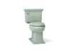 KOHLER K-6669 Memoirs Stately Two-piece elongated with concealed trapway, 1.28 gpf, aspen green