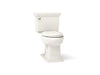KOHLER K-6669 Memoirs Stately Two-piece elongated with concealed trapway, 1.28 gpf, biscuit