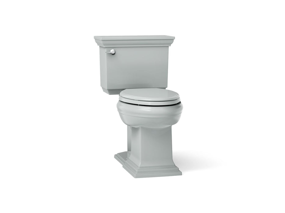 KOHLER K-6669 Memoirs Stately Two-piece elongated with concealed trapway, 1.28 gpf, ice grey